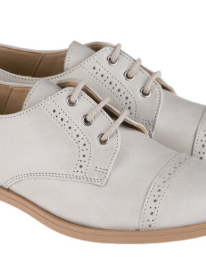 Zapato Niño Piel Beige