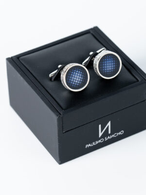 Gemelos Efecto Piel Serpiente Azules