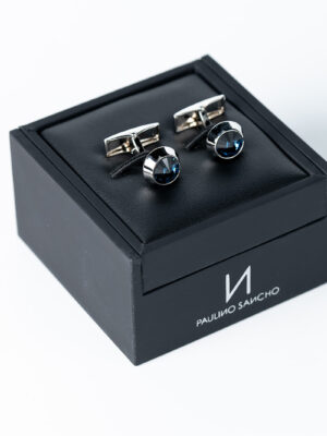 Gemelos Cristal Azul