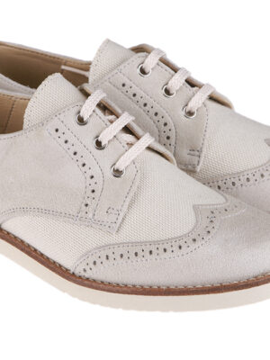 Zapatos Oxford de Comunión en Beige