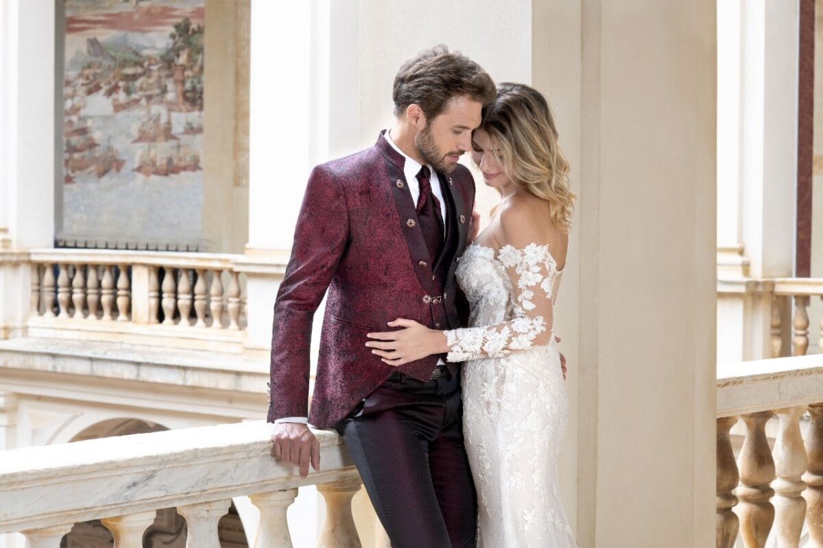 Ejemplo de tipo de traje de novio