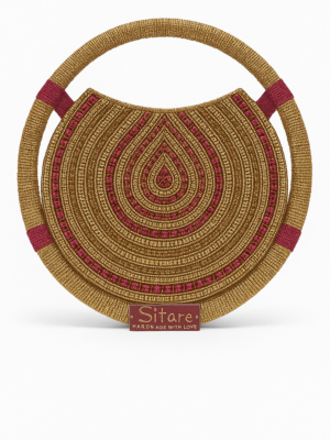 Bolso circular de hilo