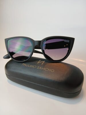 Gafas de sol cat-eye negras