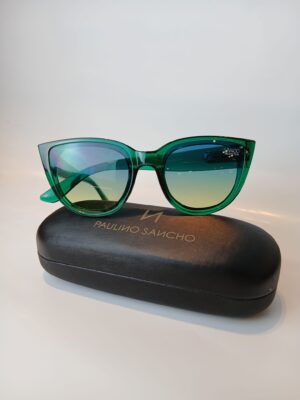 Gafas de sol cat-eye verdes
