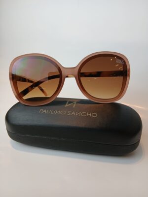 Gafas de sol oversize nude