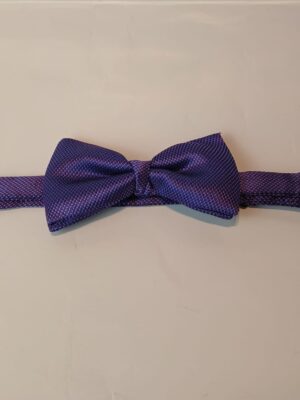 Pajarita Morado Eléctrico con Textura Microcuadro