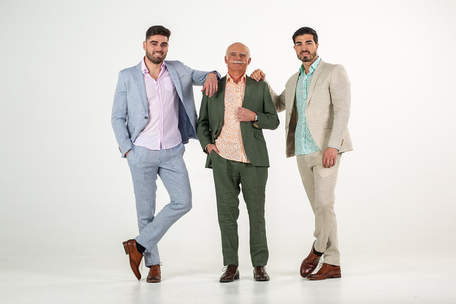 Ejemplo de 3 outfits de hombre para comunión