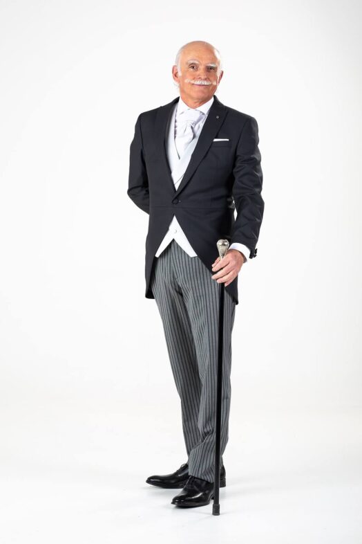 Chaqué recomendado para padrino de boda