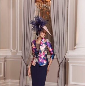 Combinar brazer con vestido largo