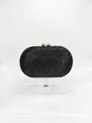 Bolso de mano ovalado