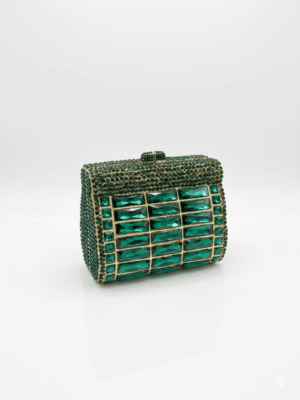 Bolso estructurado verde
