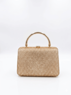 Bolso rectangular champan