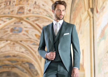 Look de hombre vistiendo chaqué