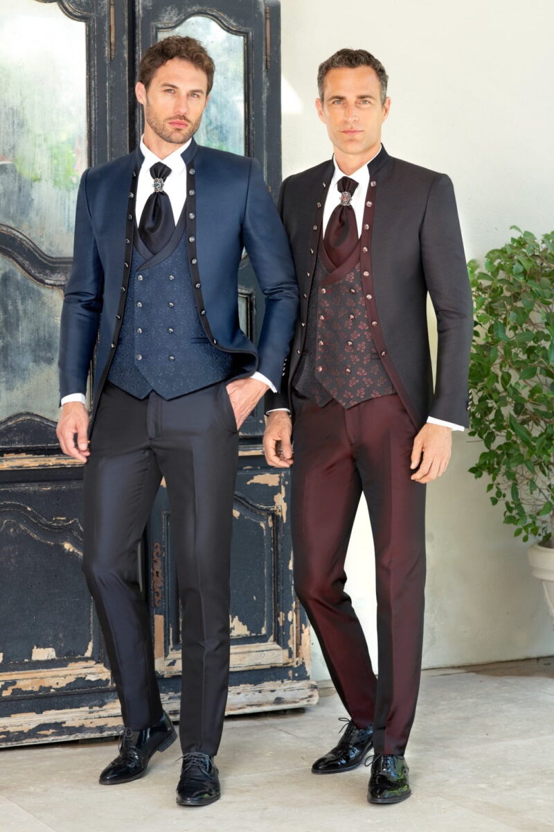 Look completo de traje y zapatos